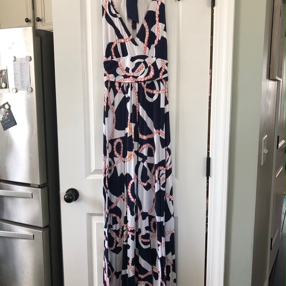 Lilly Pulitzer Dresses & Skirts - Lilly Pulitzer Anchor Print Maxi Dress